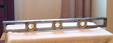 Westline No. 4H6578 Level Tool 24" Metal 4 Bubbles 3 Vials 3 Orientations