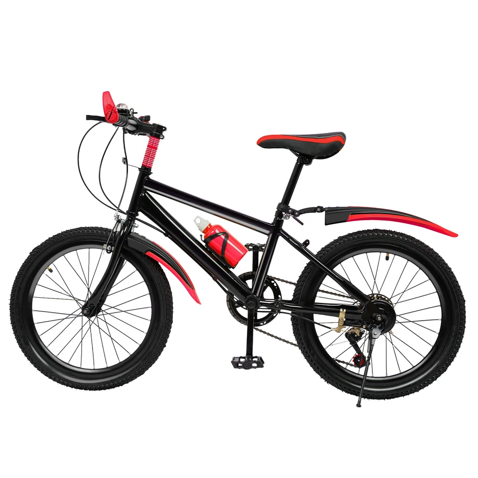 GEBRAUCHT 20 Zoll Kinder Fahrrad 7 Gänge Kinderrad BMX Fahrräder Citybike Rot - Bild 3 von 4