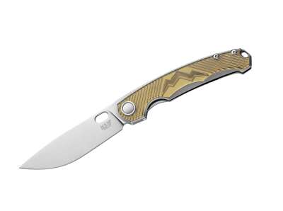 MKM Eclipse Titanium Ultem Taschenmesser MagnaCut Liner Lock Folder   01CC173