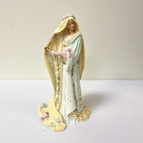 Figura Lenox Las Princesas Legendarias Rapunzel Porcelana Fina 9" De Colección Japón - Imagen 3 de 13