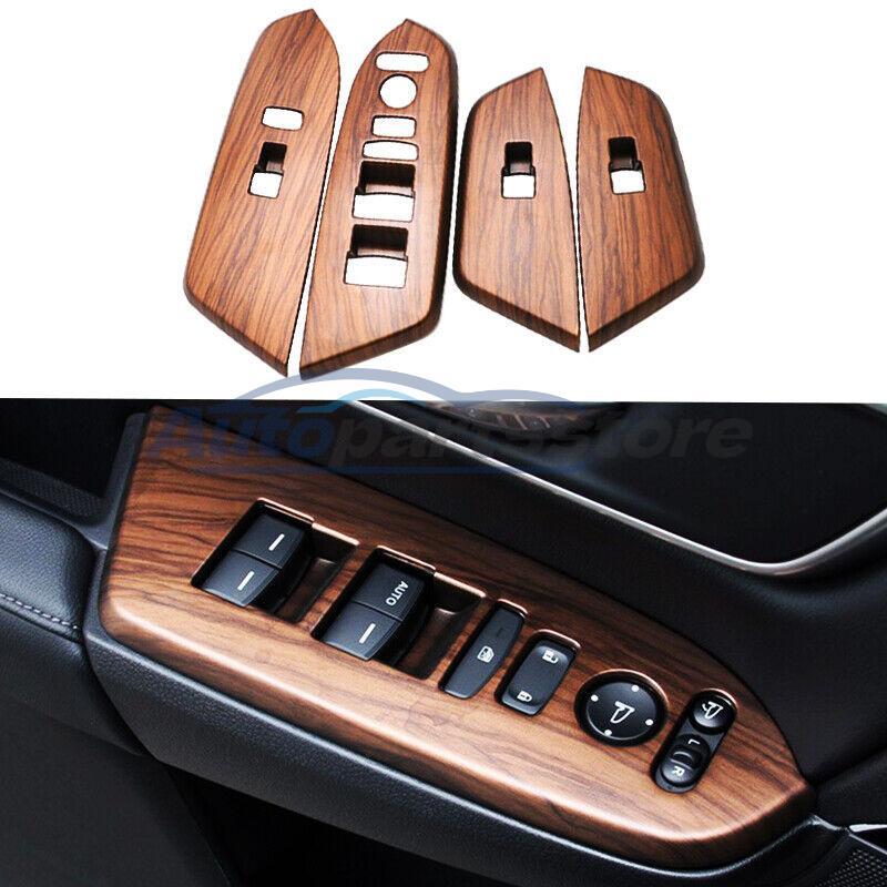 Car Window Control Switch Panel Cover Trim Fits For 2017-2021 Honda CRV CR-V New