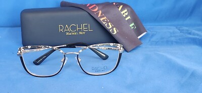 New Women's Rachel Roy Eyeglass Frame Capable Forest Metal 51-16-130