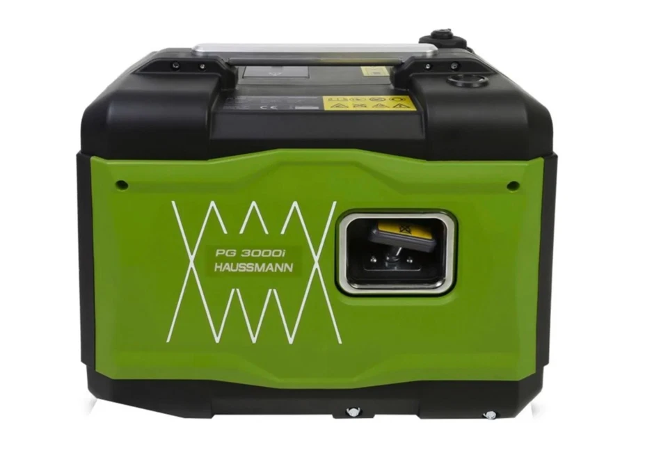 Haussmann Inverter Stromerzeuger PG3000I Leistung mit 4-Takt-Benzinmotor, 4,5 Li