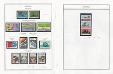 Australia Collection 1968-71 on 4 Album Pages, #434//517 Mint NH