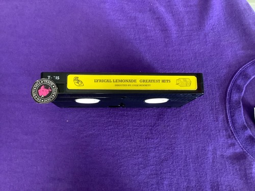 LYRICAL LEMONADE Greatest Hits USED VHS Tape Cole Bennett Piranha Records - Picture 4 of 10