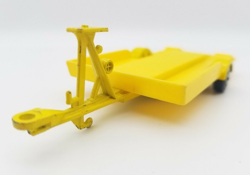 VINTAGE | 1970 MATCHBOX King Size Trailer Yellow Lesney England K-28 Yellow - Picture 9 of 12