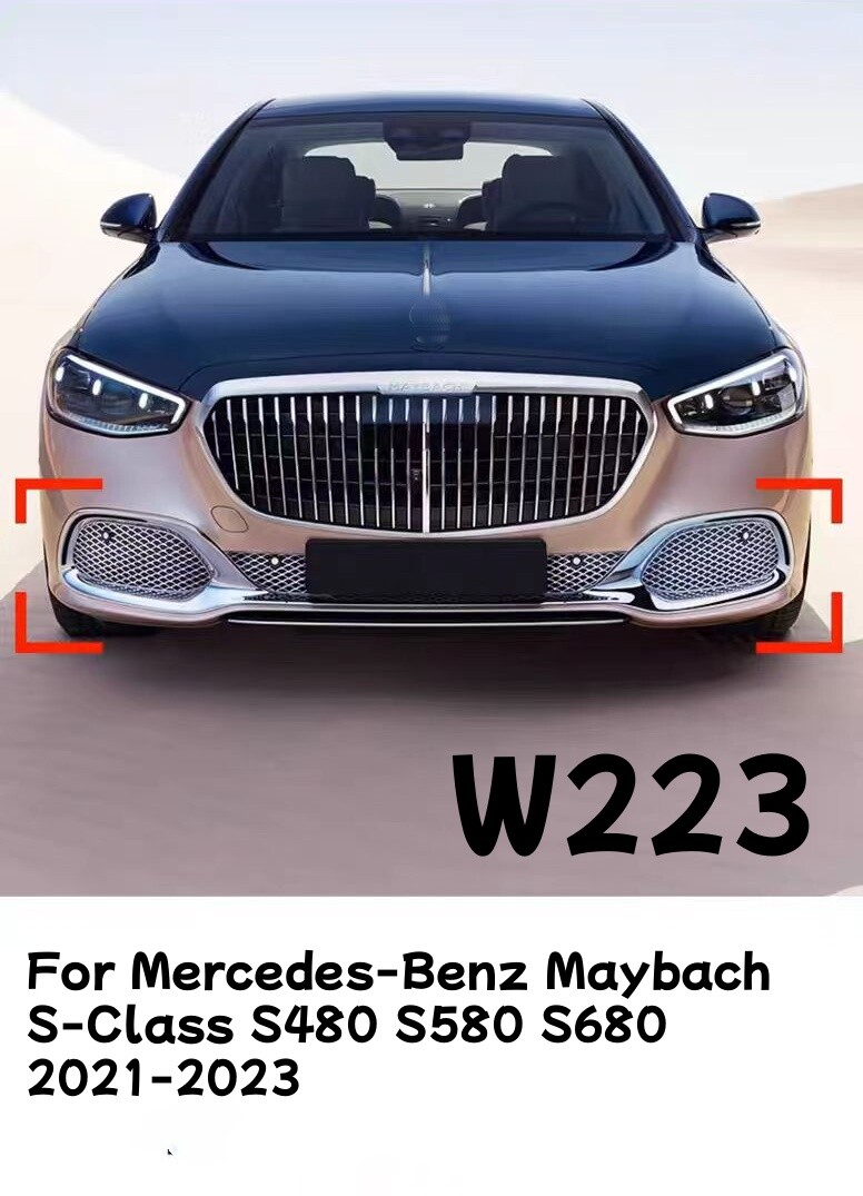 For Mercedes Benz S-Class W223 Maybach S480 S680 S580 Front Bumper