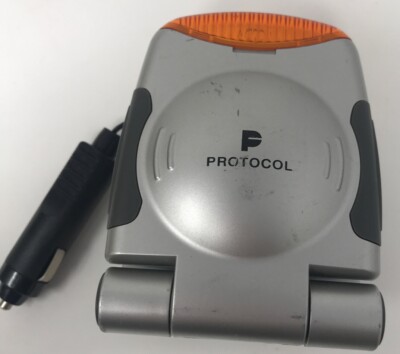 PROTOCOL Emergency Survival Light Flasher Plug In Power Point Clip On 12  Cord 