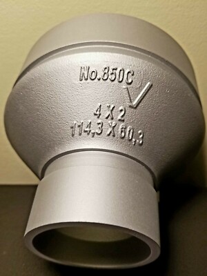 Victaulic Steam Grooved Concentric Reducer 850C 4''x2'' for Saturated Steam OGS200
