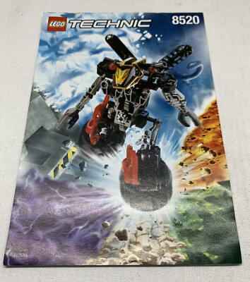 Lego Technic Manual For Set 8520 Throwbot Slizer NO BRICKS | eBay