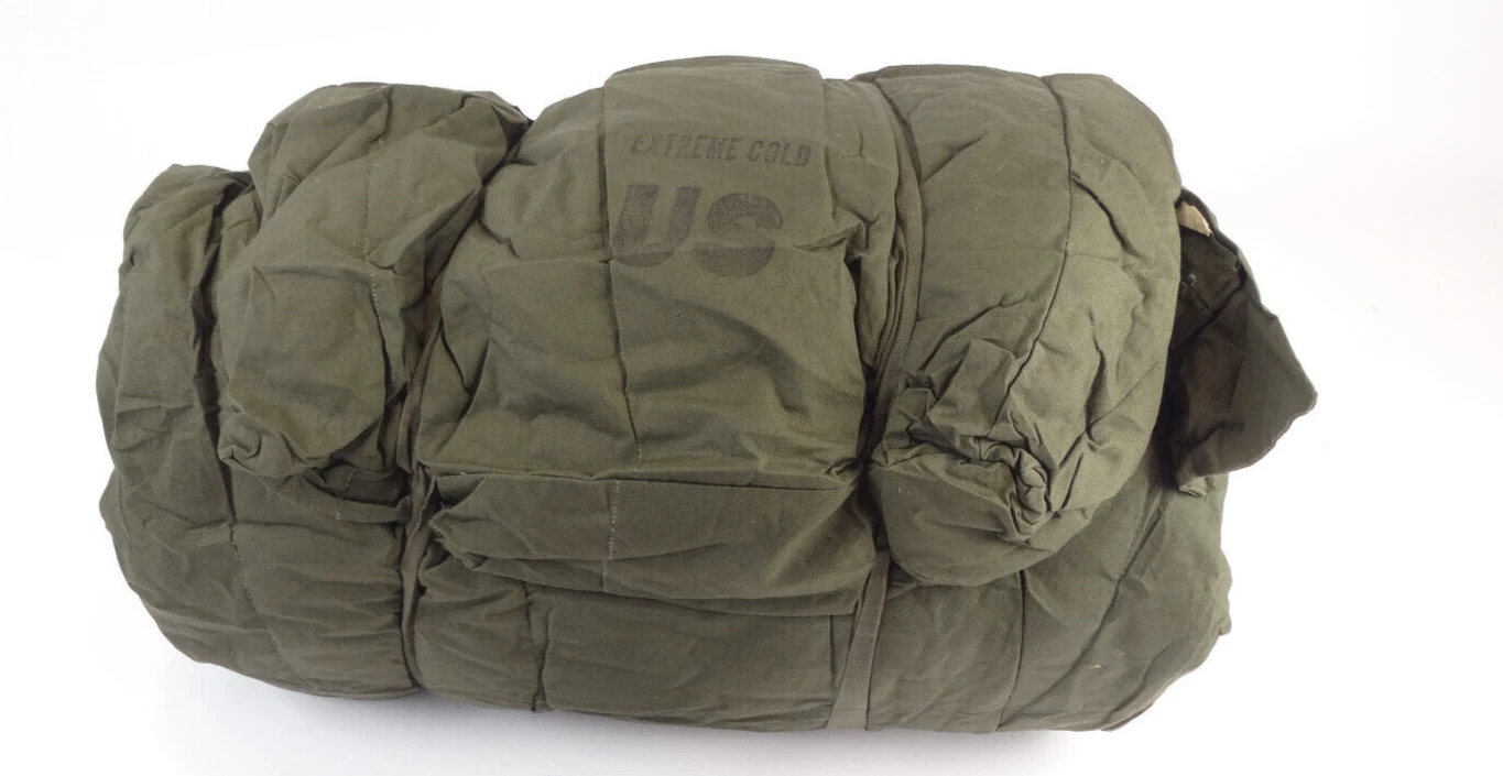 US Military Extreme Cold Weather Mummy Sleeping Bag (-40 degrees)