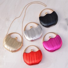 Mode Femme Sac à Main Brillant Épaule Bandoulière Porte-Monnaie Banquet Soirée