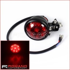 Luz trasera LED vintage para motociclista luces de parada para café racer