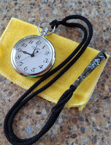 Citizen Quartz Pocket Watch Japan Railways Group Commemorative 1987