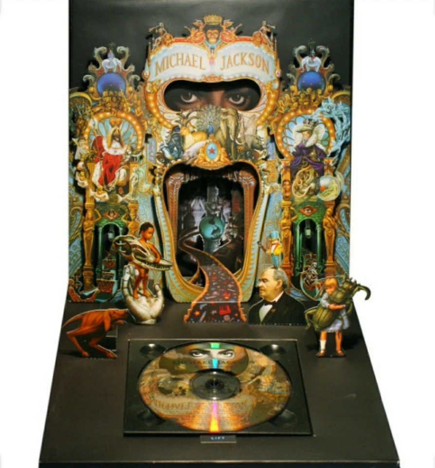 🕺🏿Michael Jackson "Dangerous" - Limited Edition Pop-Up CD (Sealed) - Image 2 of 2