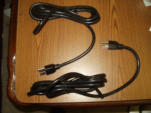 Pair of  New Replacement Power Cords 7' Foot  18/2 with ground, Appliances,Tools