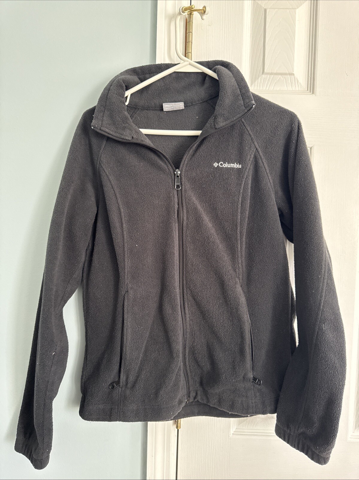 Columbia Women's Benton Springs Full-Zip Fleece Jacket in Black - Medium