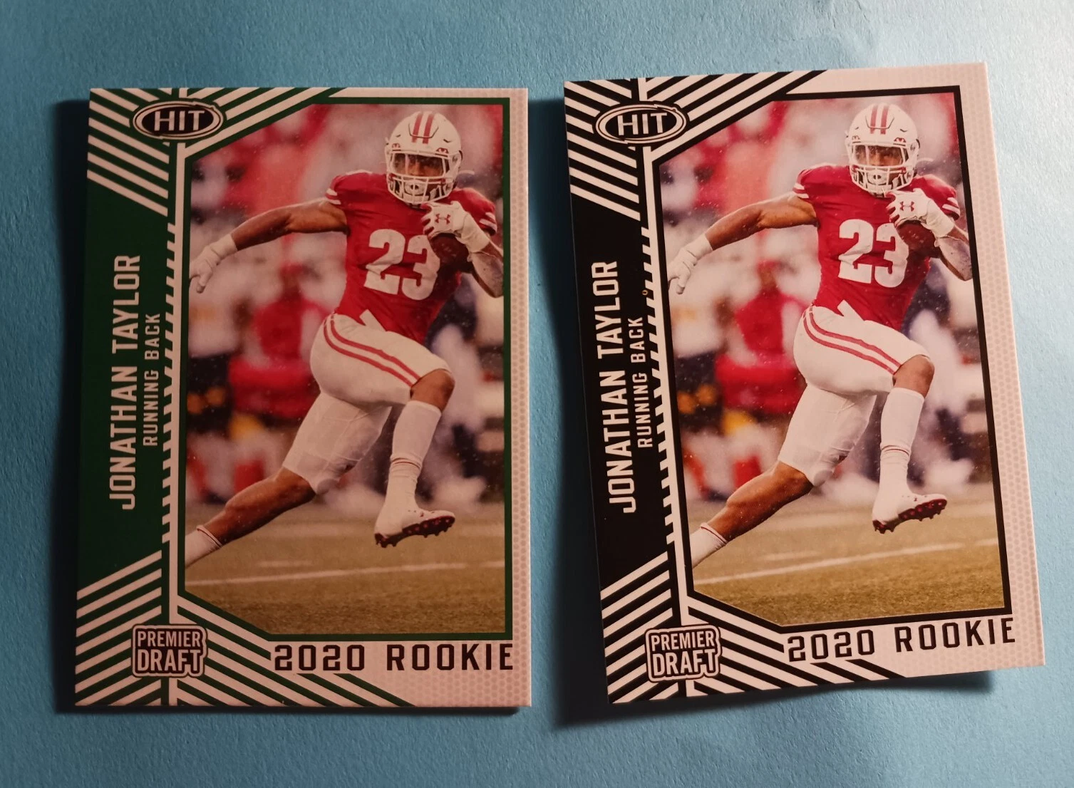 Jonathan Taylor Sage Hit Premier Draft #82 Green