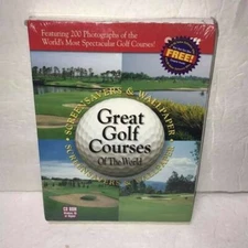 Great Golf Courses of the World Screensaver Wallpaper Windows 95 Sealed CD-ROM