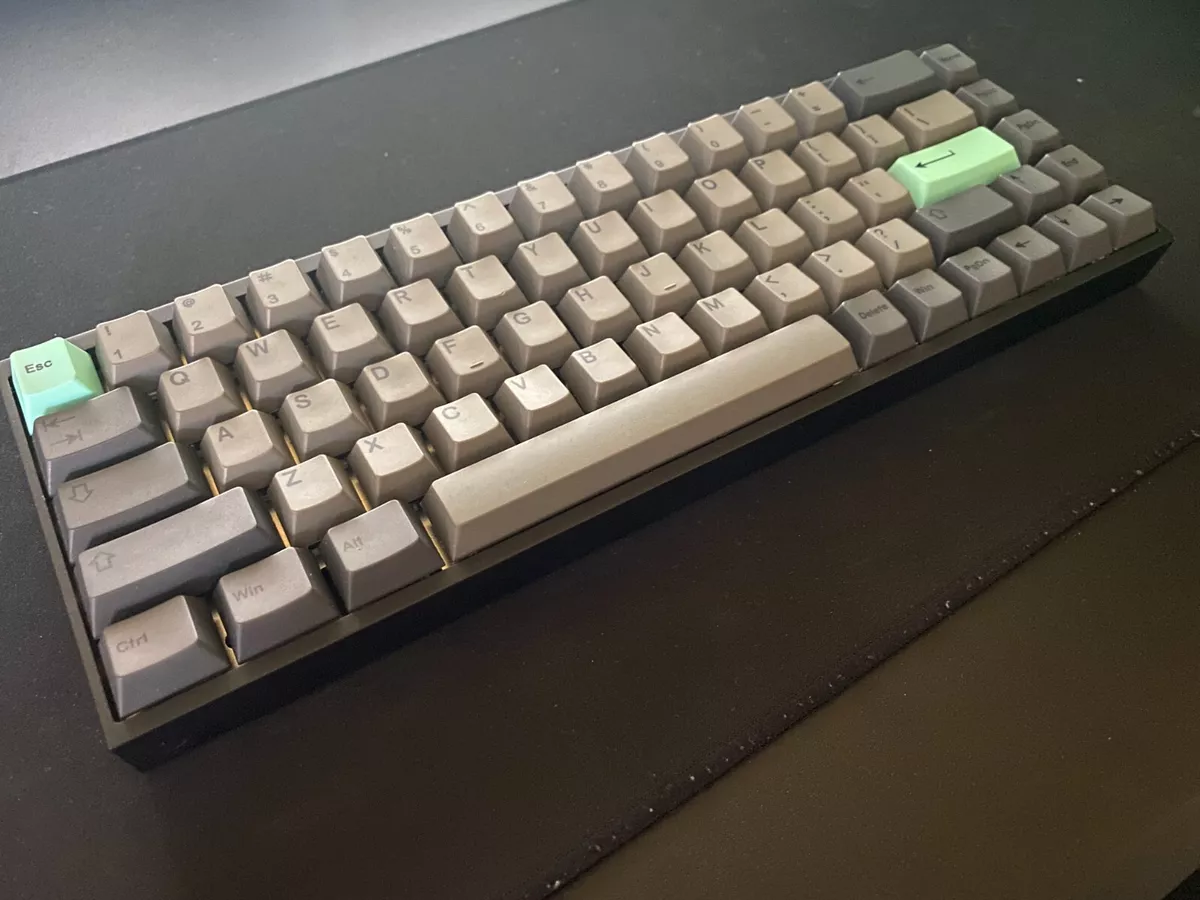 KBDFans TOFU65 Aluminum 65% Case Black w/ Foam + Aluminum Plate