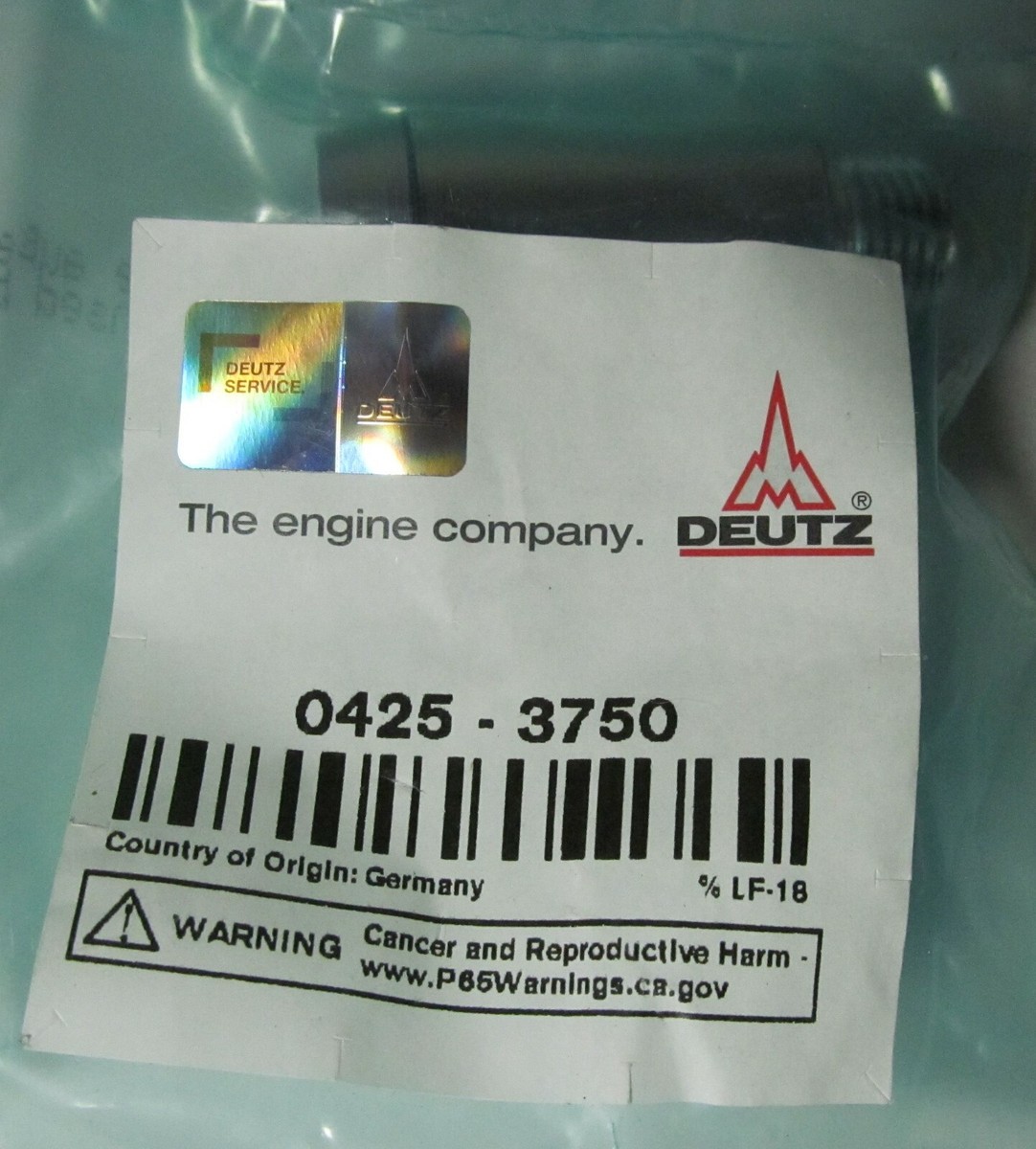 NEW GENUINE DEUTZ 04253750 HOSE CONNECTOR | eBay