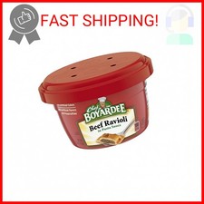 Chef Boyardee Beef Ravioli in Pasta Sauce, Microwave Food, 7.5 OZ Microwaveable