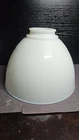 Vintage White Milk Glass 2-7/8" Fitter 8" Open Floor Table Lamp Shade