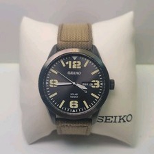 Las mejores ofertas en Caja de acero inoxidable Seiko Solar