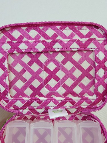 Vera Bradley Julep Tulip Travel 3 Pack Cosmetic Case Pill Case Heart Coin Purse - Picture 15 of 19