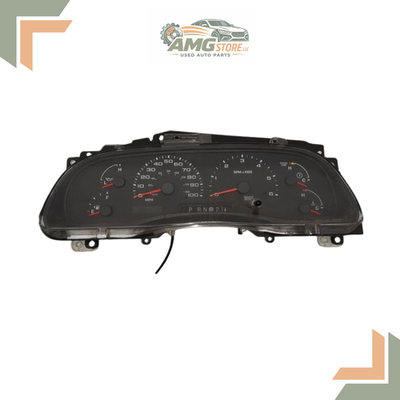 #ad 2002 2003 Ford F250 F350 SD Speedometer w Tach Instrument Cluster MPH Gas AT Oem $139.49