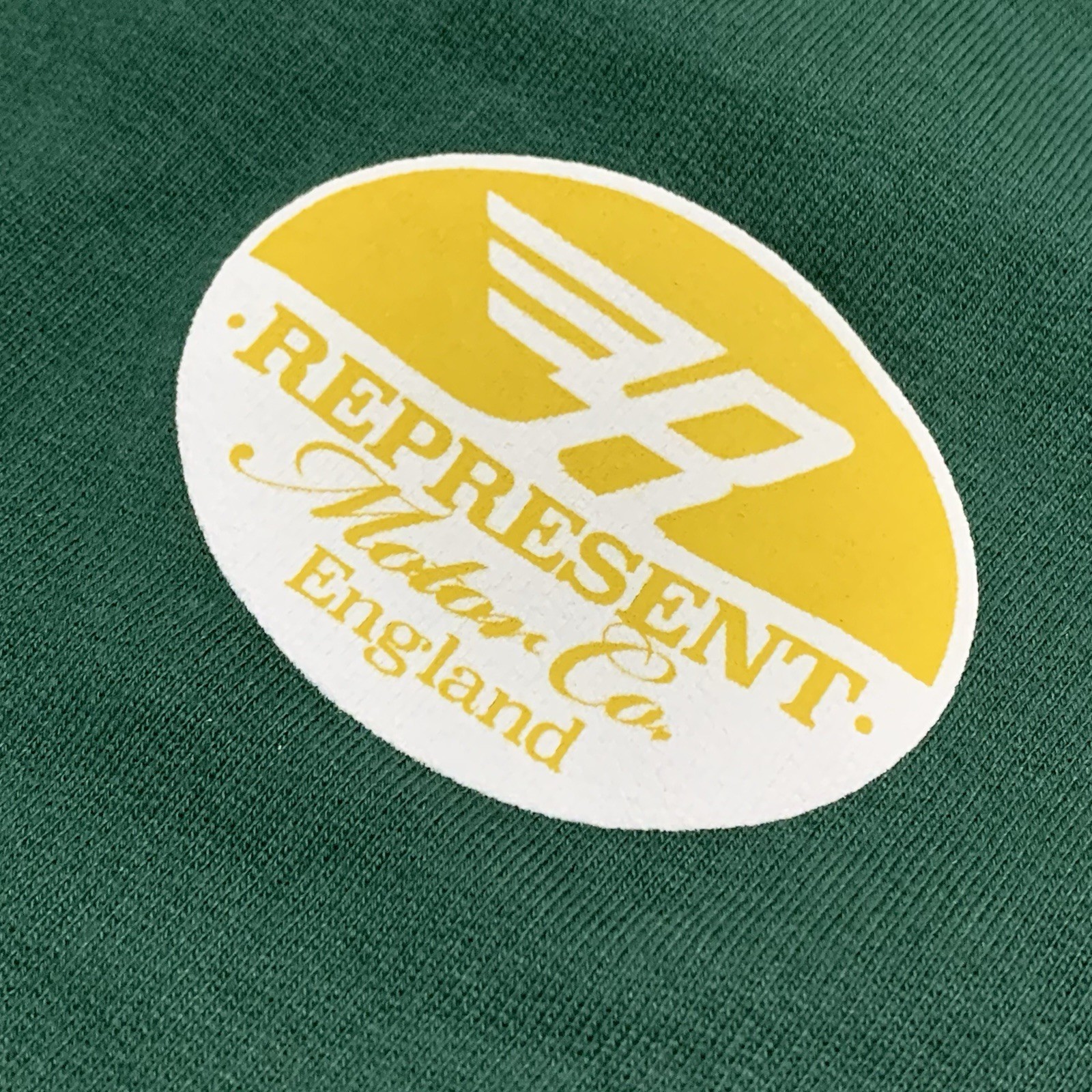 Represent Medium Racing Team Green Sweatpants Jog… - image 5