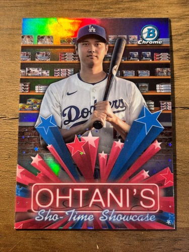 SHOHEI OHTANI 2025 BOWMAN CHROME HOBBY STARS SHOP REFRACTOR DODGERS