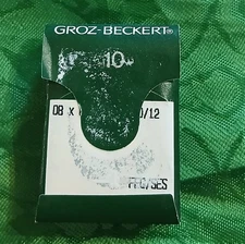 50 Groz-Beckert Embroidery Needles • DBxK5 • 80/12 • FFG/SES • Fine Ball Point