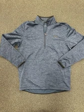 Under Armour Men's Medium Armour Fleece 1/2 Zip Pullover 1357145 Academy Blue