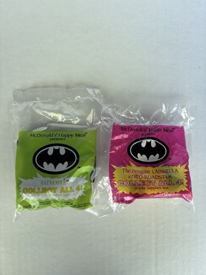 Batman Returns - McDonalds 1991 Happy Meal Toys - Set of 2 Vehicles - Sealed