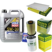 Inspektionskit Filter Liqui Moly ÖL 5L 5W-30 FüR Ford Focus Ii Da_ 2.0