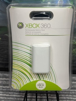 Microsoft Xbox 360 Rechargeable Battery Pack White OEM NiMH B4U-00001 New Sealed