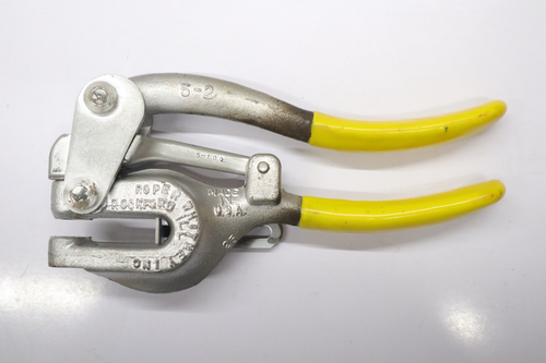 Roper Whitney n. Kit punzone manuale 5 Jr con custodia in metallo - Foto 6 di 13