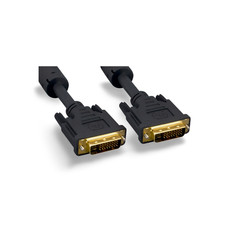 1m DVI-D to DVI-D Dual Link Cable - Black