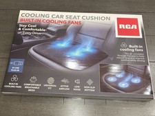 J3 New Rca Car Seat Cooling Seat Cushion Built In Fans Mesh Fabric J3 New Rca Car Seat Cooling Seat Cushion Built In Fans Mesh Fabric