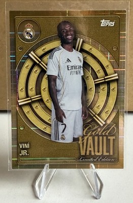 Vinicius Jr. - Gold Vault - Topps Collector Tin 2025-26 Real Madrid - 25/26