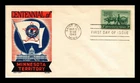 DR JIM STAMPS US COVER MINNESOTA TERRITORY CENTENNIAL FDC KEN BOLL CACHET CRAFT