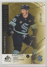 2025 Upper Deck SP Game Used Authentic Rookies Gold 29/149 Ville Ottavainen 2o7