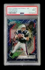 2022 panini VIP national 70 tom brady; blue camo 1/15 prizm PSA 9   *ALPHA POP 2