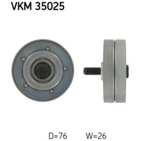 Umlenk-/FüHrungsrolle Keilrippenriemen SKF VKM 35025 FüR Opel Astra H Corsa C