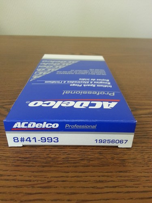 #ad SET OF 8 AC DELCO 41 993 IRIDIUM SPARK PLUGS 19256067 $49.99