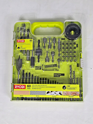 Ryobi RAKDD60 5132004664 Set mit 60 Teilen zum Bohren und Schrauben