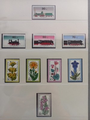 NEW STAMPS OF GERMANY GOOD SELECTION 1975 ONLY FIRST CHOICE
