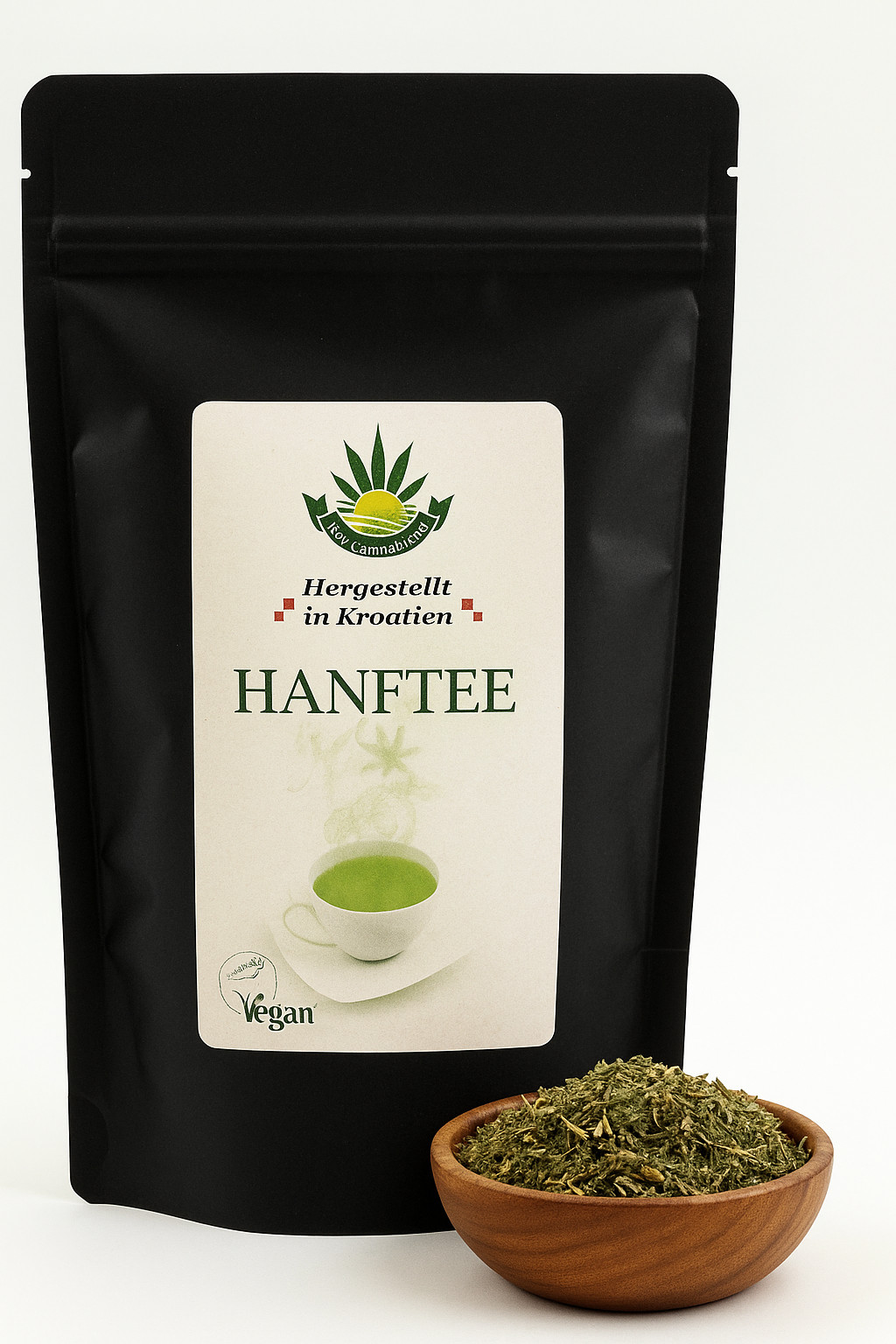 BIO Hanftee – Ganze Hanfknospen, 100% Premium Hanfblätter, Herkunft: EU | 40 g