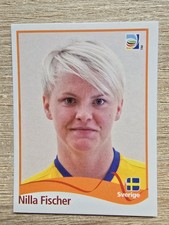 Panini World Cup 2011 Nilla Fischer Sverige World Cup 11 Women Sticker senza numero